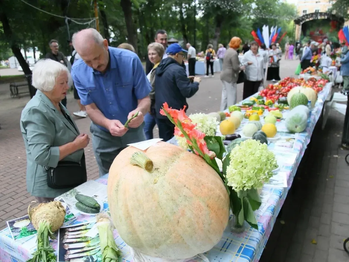 В Калуге прошла ежегодная выставка «Дары сада, огорода и личного подворья»