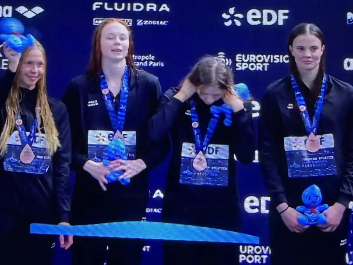 Калужане взяли бронзу на чемпионате Европы по плаванию