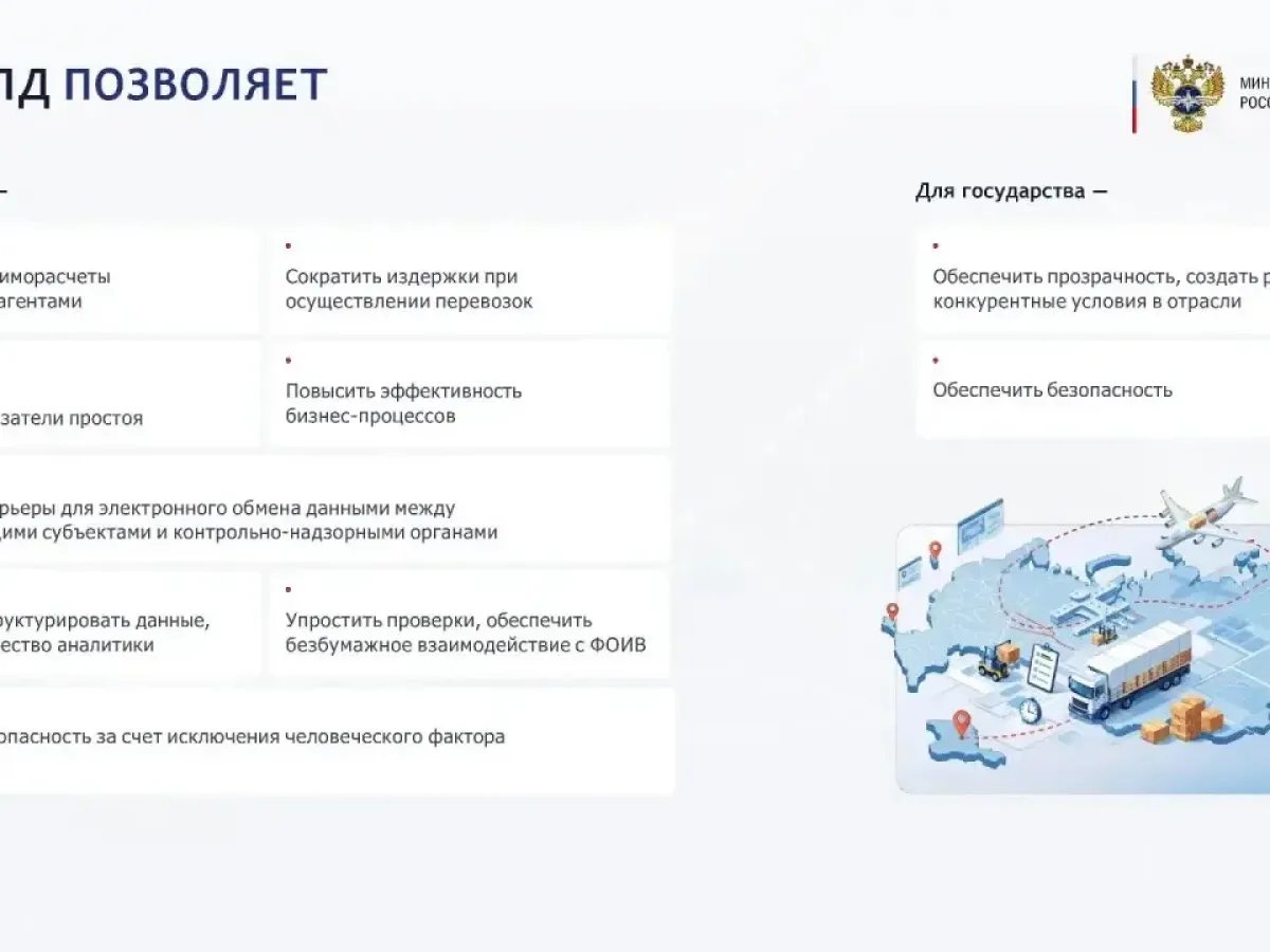 Электронный документооборот на транспорте станет обязательным