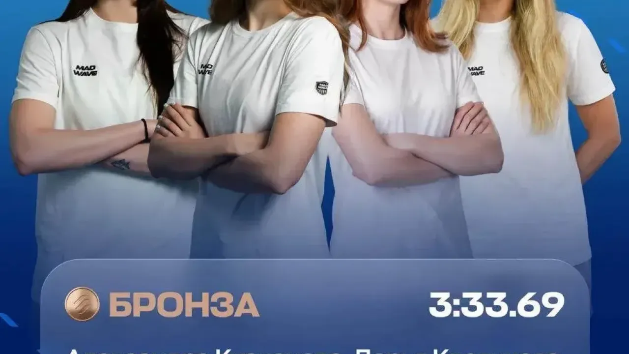 Обнинская пловчиха Алина Гайфутдинова завоевала вторую бронзовую медаль на чемпионате Европы