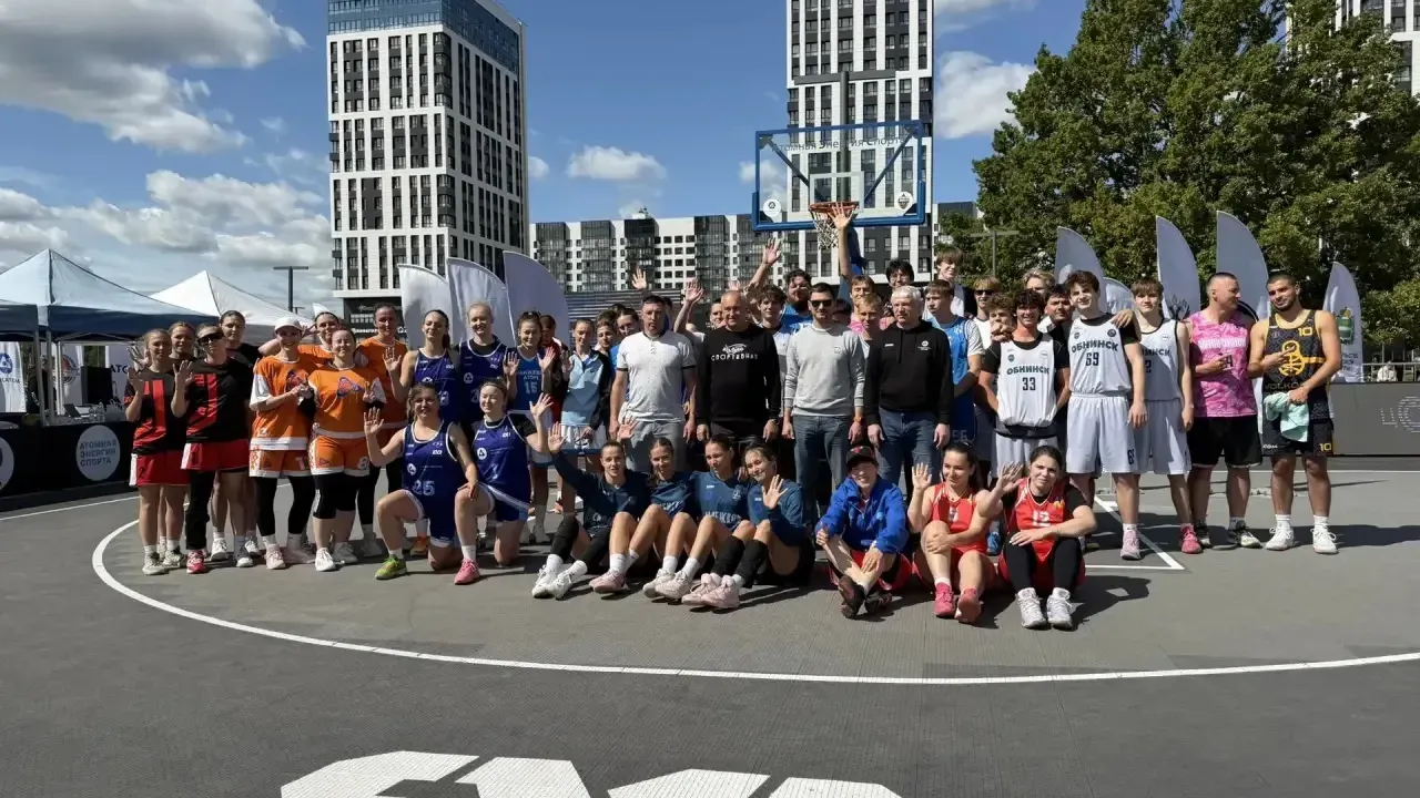 В Обнинске прошли финальные игры Всероссийского турнира по баскетболу 3х3
